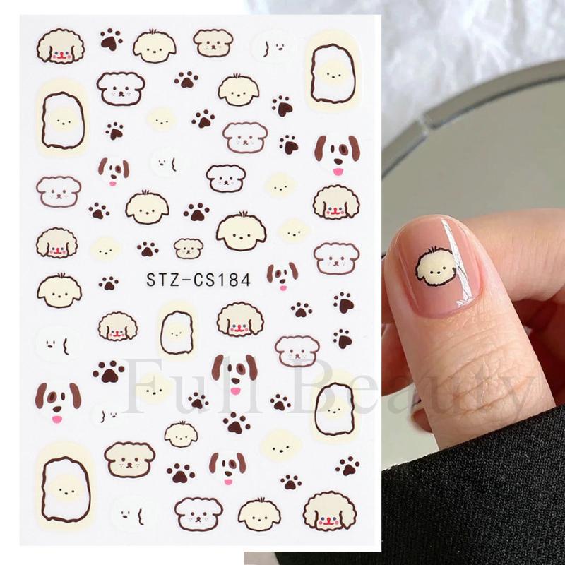 Nhãn Dán Móng Tay Tự Dính Họa Tiết Hoạt Hình graffiti Dễ Thương