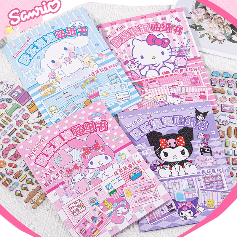 Sanrio sticker Dán Trang Trí Sổ diy Hình Cún cinnamon melody