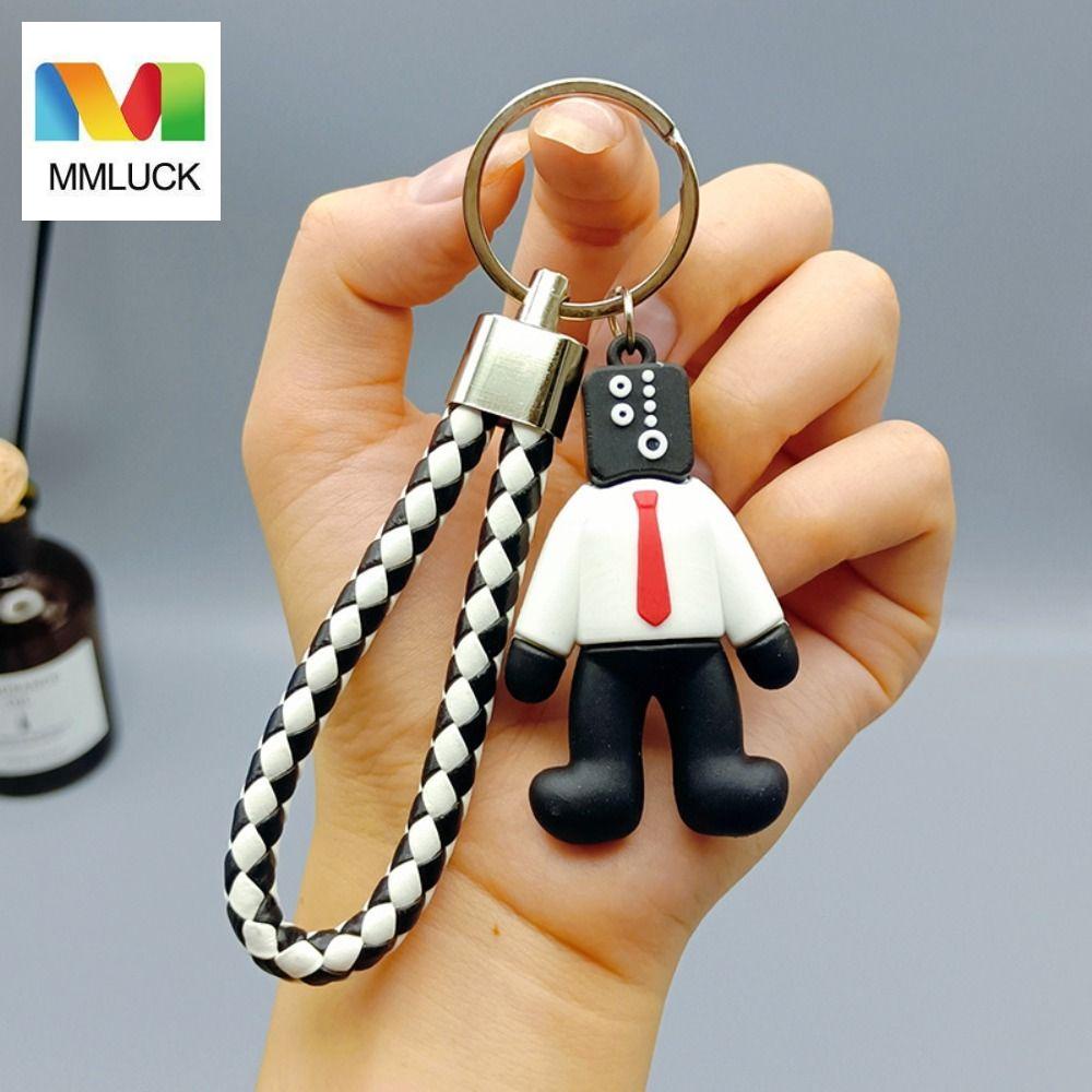 Mmluck Móc Khóa Silicon Hình Nhân Vật Trượt Tuyết / camara / skibidi dop / Tivi man / man / man / man / skibidi anime Cho Nữ / Xe Hơi