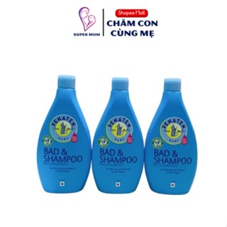 Sữa tắm gội Penaten chống cảm cúm Đức xanh dương 400ml