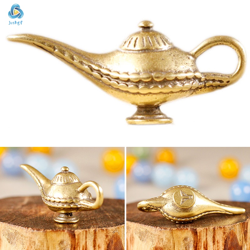 Đèn Thần aladdin Cổ Điển Bằng Kim Loại Nhỏ Làm Quà Tặng Cho Nhà Búp Bê / Nhà Búp Bê / Hấp Dẫn Và Làm Đẹp Bất Kỳ Sự Sống Khác Nhau