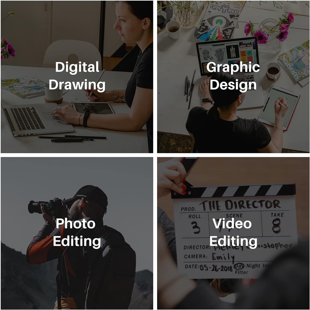 Huion Bàn Phím mini bluetooth Lập Trình Với 5 Phím Chống Nóng 18 Phím Tùy Chỉnh Cho Máy Tính Bảng / pc / macbook / surface pro / Laptop