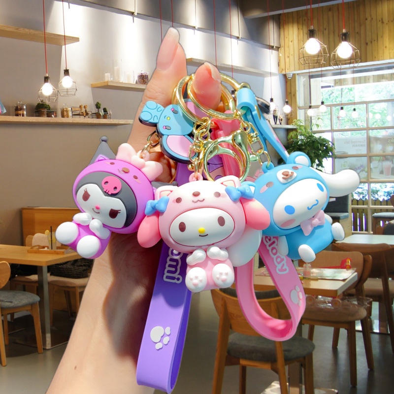 Sanrio Móc Khóa Hình Chân Mèo Xinh Xắn Đáng Yêu