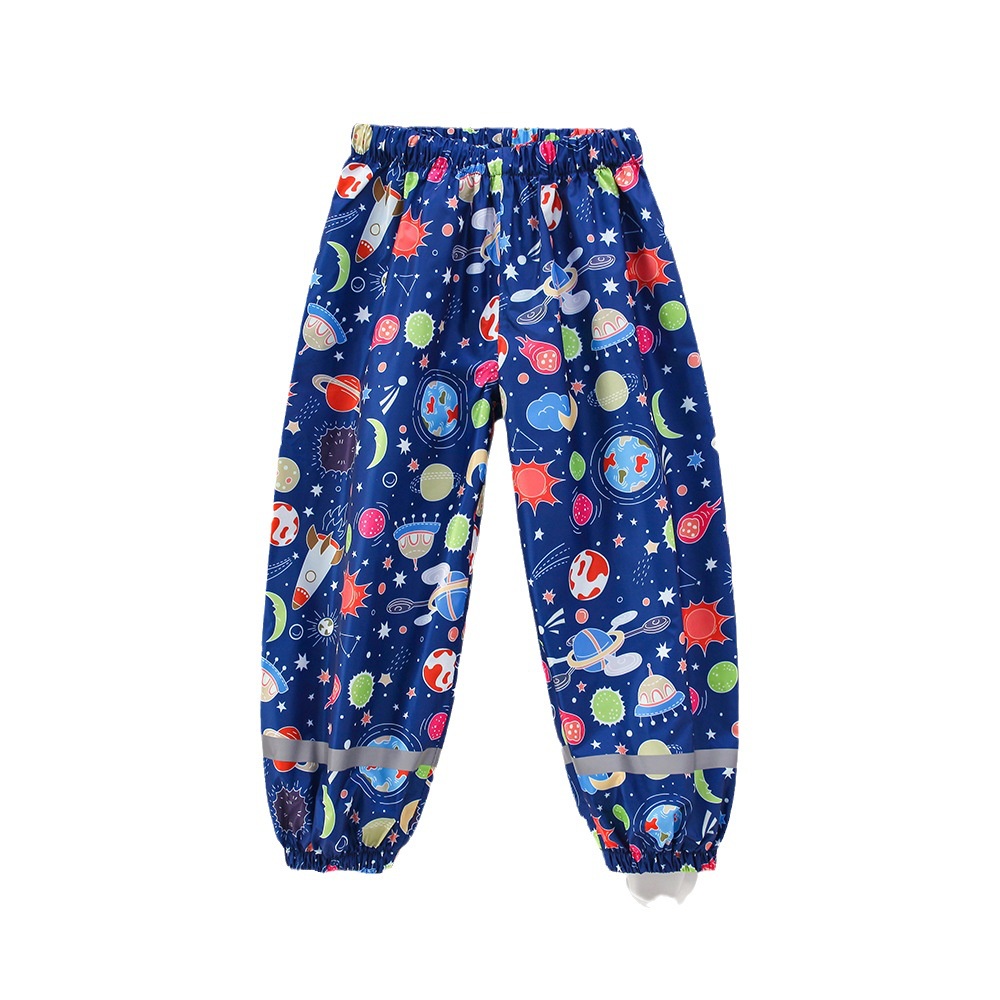 Quần Đi Mưa Mỏng Nhẹ Chống Thấm Nước Dành Cho Trẻ Em Mẫu Giáo 0811