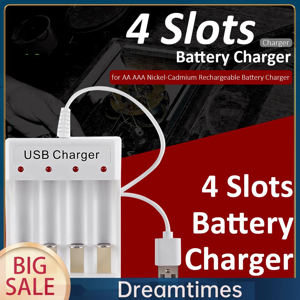 Đế Sạc Pin Thông Minh 4 Ngăn usb 1.vn