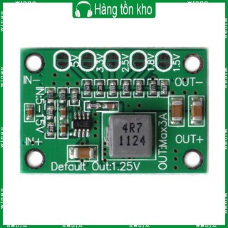 Bảng Mạch Hạ Áp 5-16v Xuống 1 25v 1 5v 1 8v 2 5v 3 3v 5v 3a