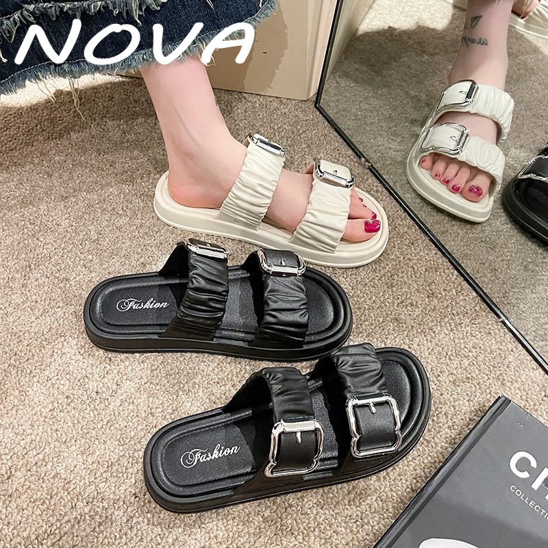 NOVA  dép sandal nữ dép bánh mì nữ dép bánh mì Chống Trượt 2023 NEW  FDL0E 36Z230908