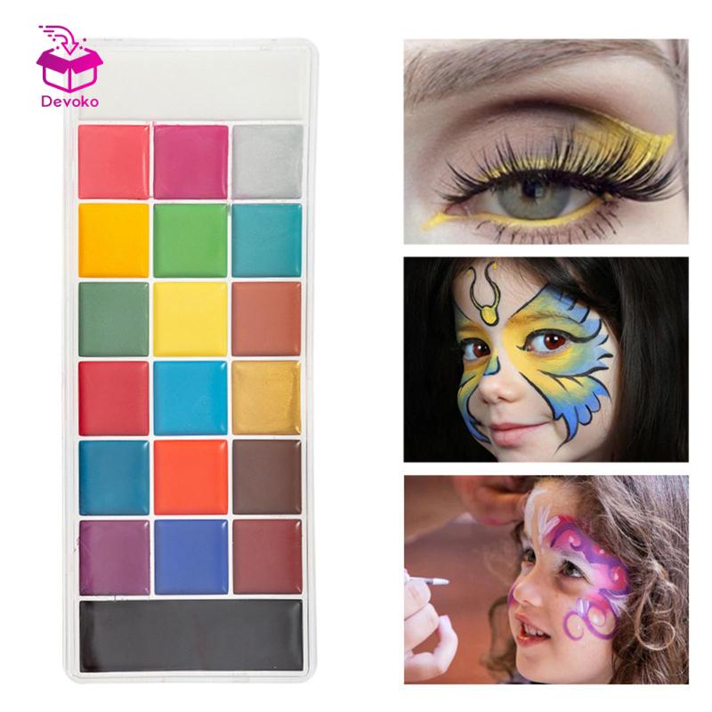 Bảng Màu Vẽ Cơ Thể Hóa Trang halloween