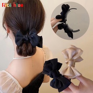 Kẹp tóc hình móng vuốt / móng vuốt / thắt nơ đơn giản thanh lịch
