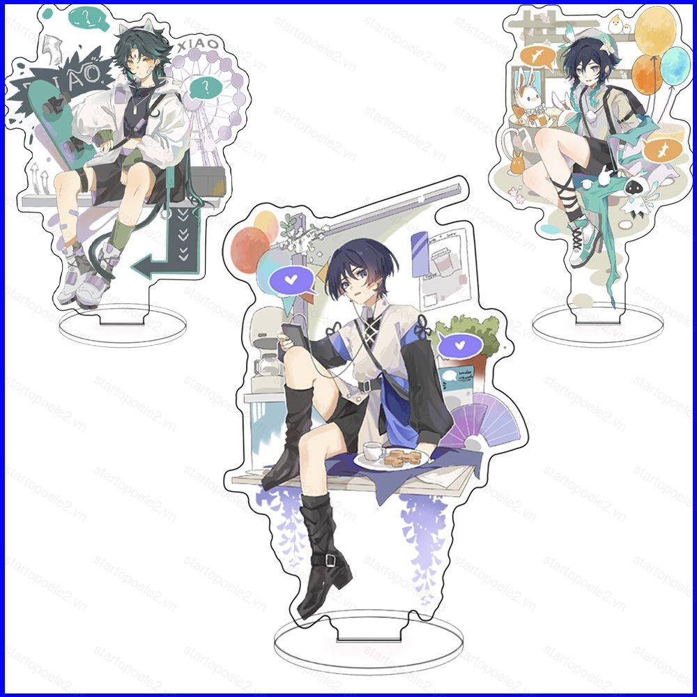 Genshin Giá Đỡ Mô Hình Nhân Vật hutao xiao kazuha wanderer Bằng acrylic