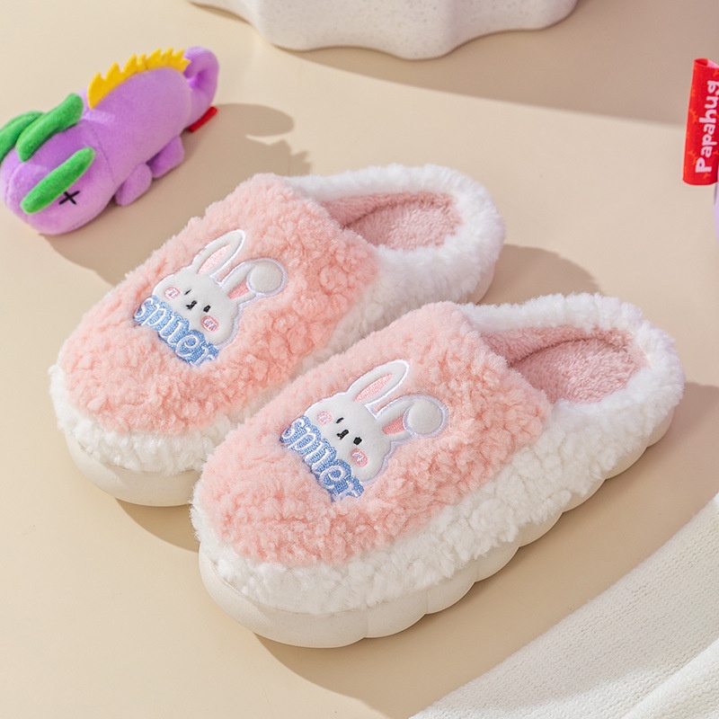 🔥🔥CHZK Dép Bông Đi Trong Nhà Chống Trượt Họa Tiết Hoạt Hình Dễ Thương