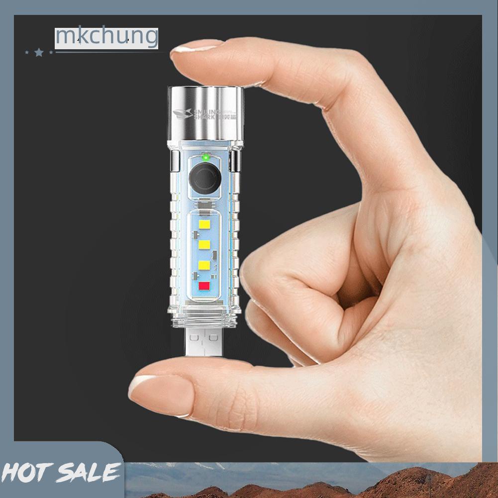 Đèn Pin mini 300lm Kèm Sạc usb Tiện Dụng Mang Theo Du Lịch / Leo Núi