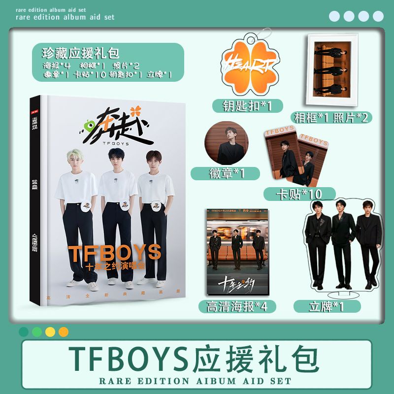 Album Ảnh hd Kỉ Niệm 10 Năm tfboys