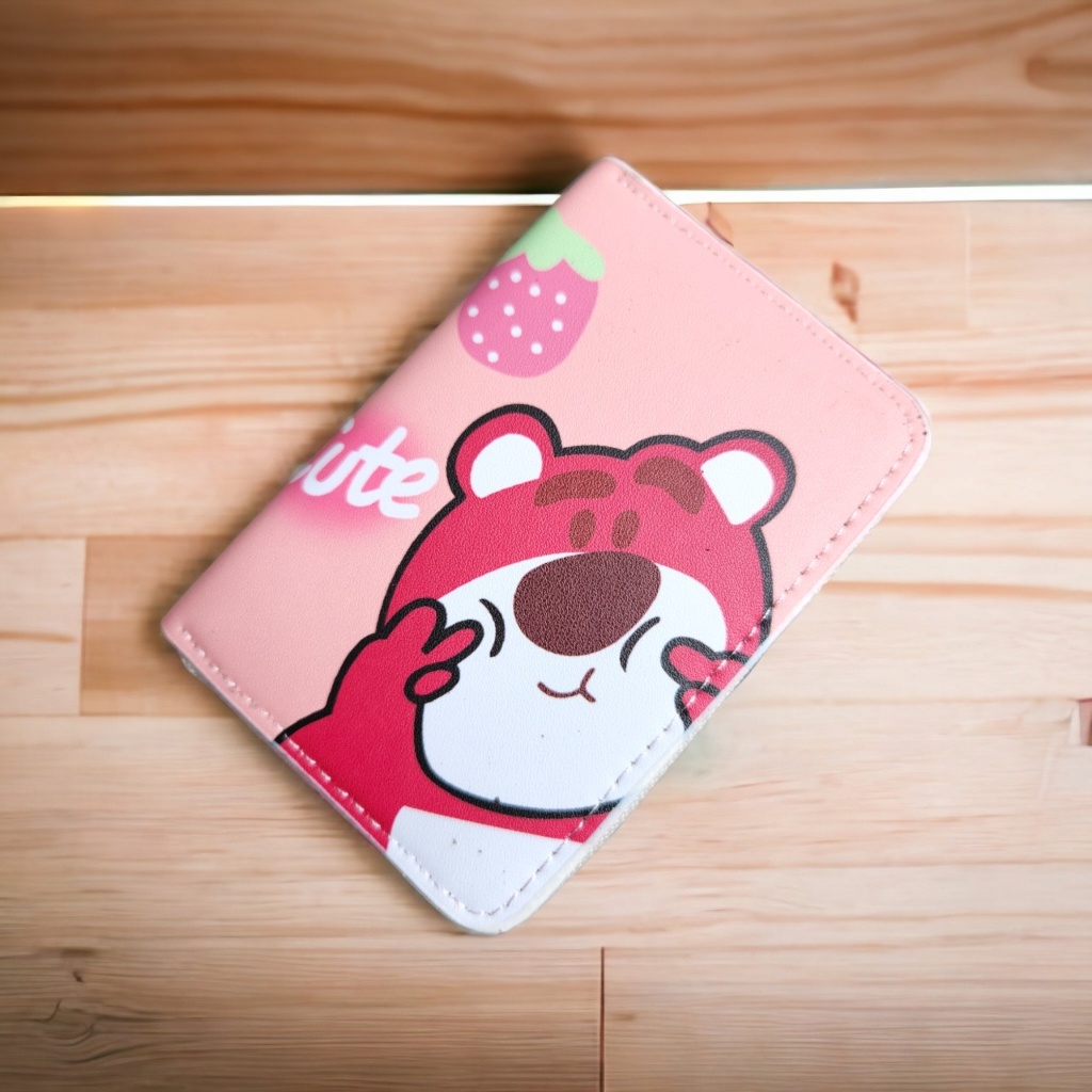 Ví Da PU Mini Cầm Tay Họa Tiết Cô Gái Nhật Bản Xinh Xắn Nhiều Ngăn Có Khóa Kéo Bóp Nữ Cute Hot Trend Dễ Thương