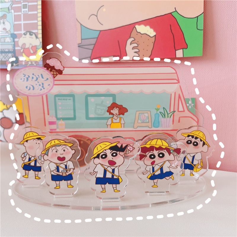 Bảng Vẽ Trang Trí Bằng acrylic Hình Cậu Bé Bút Chì shin-chan Dễ Thương