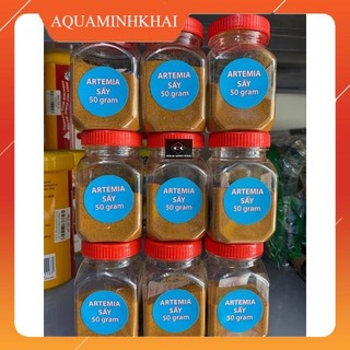 Artemia tách vỏ sấy khô - thức ăn cho cá đầy dinh dưỡng 50g, 80g