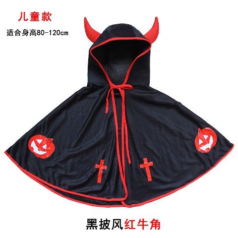Áo Choàng Hóa Trang halloween Hình Bí Ngô Dành Cho Bé Trai Và Bé Gái