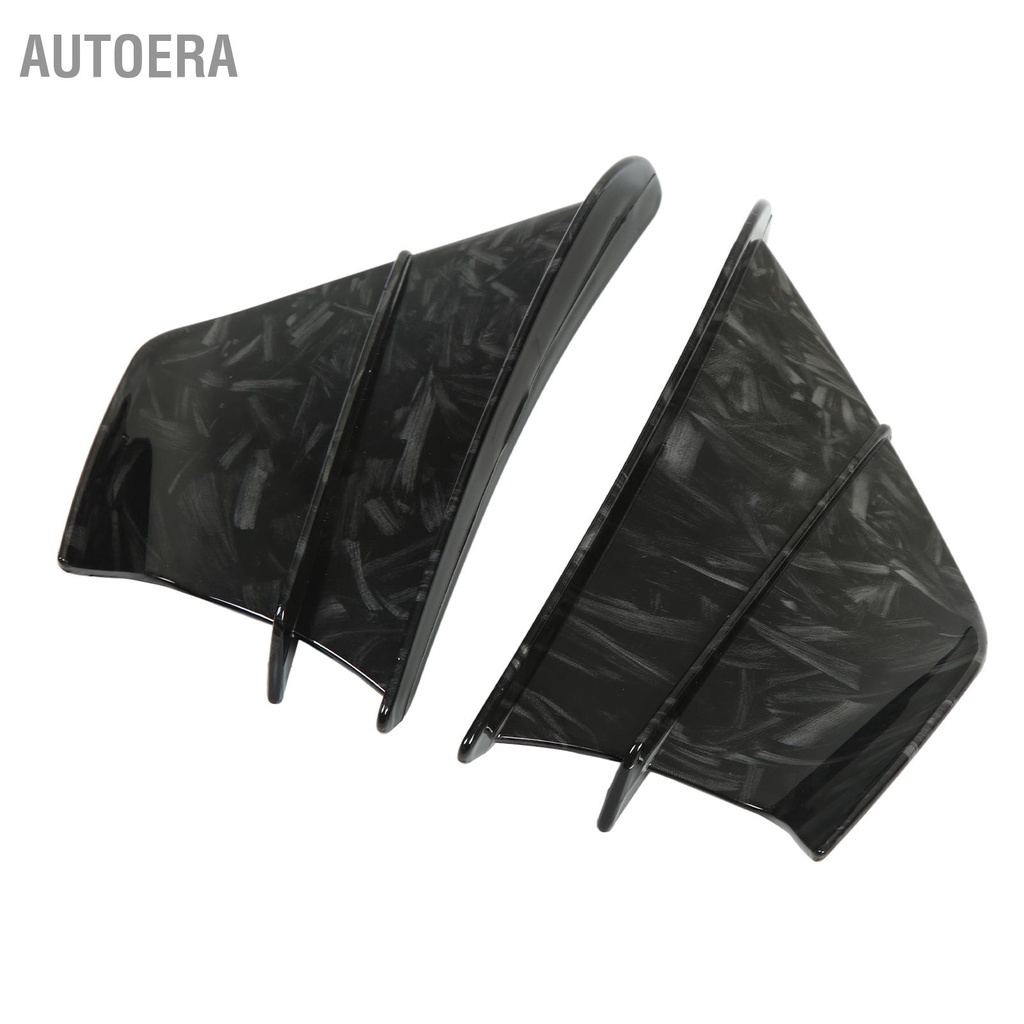 AutoERA Xe Máy Bên Cánh Gió Phía Trước Fairing Khí Động Học Winglets Cho NINJA400 NINJA250 Z900 Z1000