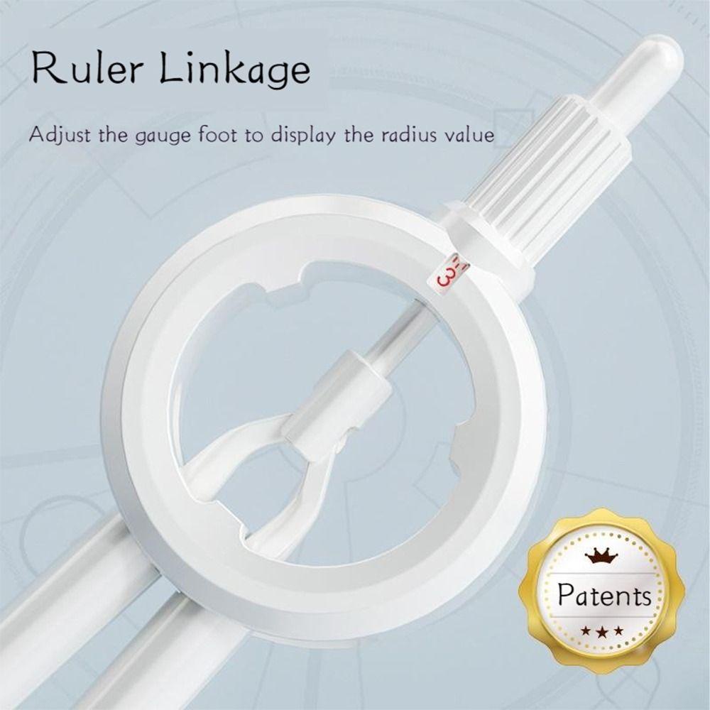 Thước Đo Compa Kỹ Thuật Số 1-13cm Đa Năng Kèm Lõi Bút Chì 2.5mm Tiện Dụng Cho Học Sinh / Văn Phòng