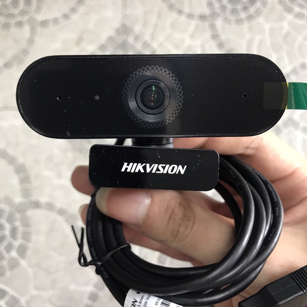 Webcam HIKVISION DS-U02 FULL HD 1080P tích hợp mic chuyên dụng cho Livestream, Học và làm Online