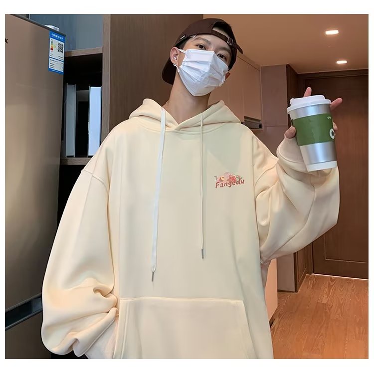 Áo hoodie Dáng Rộng In Họa Tiết Thời Trang Cho Nam m-8xl