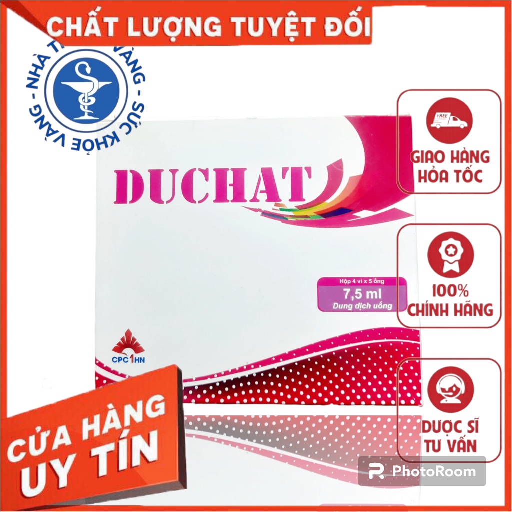 Siro bổ sung vitamin và khoàng chất DUCHAT - hộp 20 ống