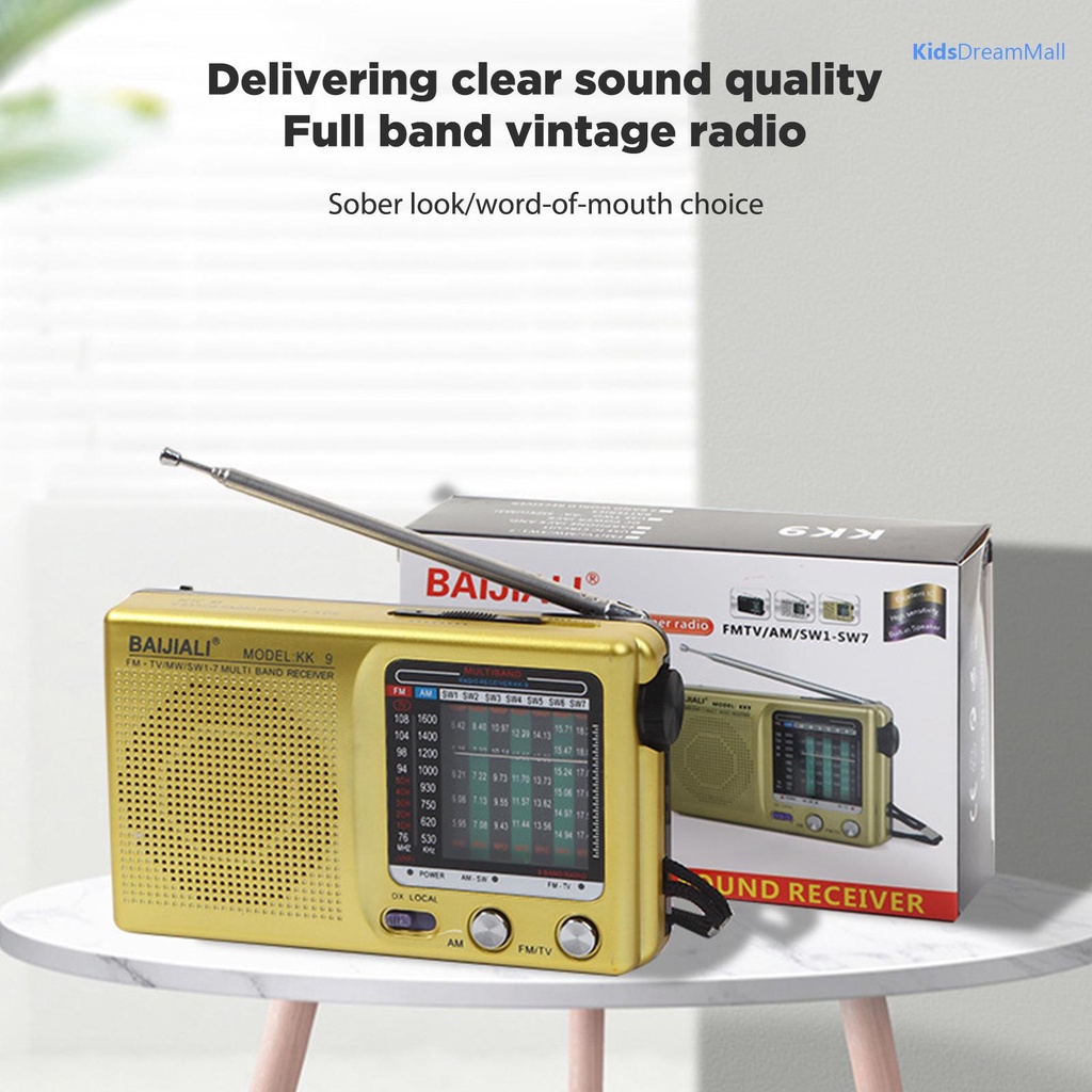 Đài radio mini Cầm Tay Phong Cách retro