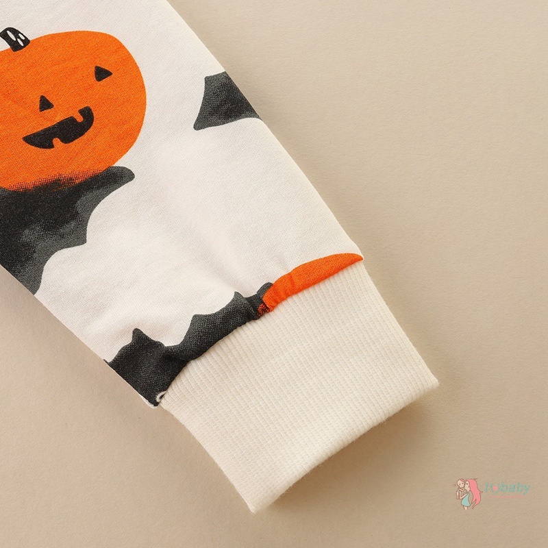 Áo sweater Tay Dài Hoạ Tiết halloween Cho Bé