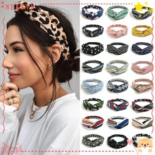 Băng Đô Cài Tóc Họa Tiết In Phong Cách Retro Cho Nữ