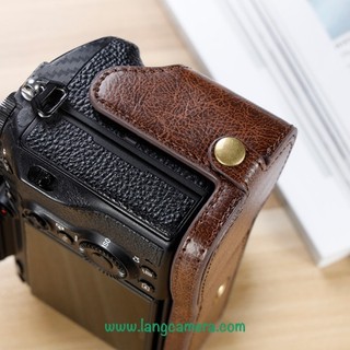 Bao Da -  Halfcase Sony A73, A7r3, A9 Mẫu Mới