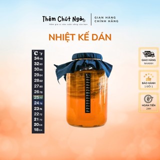Nhiệt Kế Dán - Dùng Theo Dõi Nhiệt Độ Bình Scoby Kombucha
