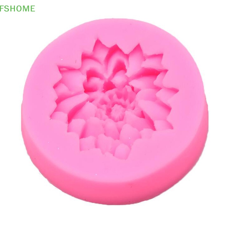 Khuôn silicone Hình Hoa Cúc Làm Bánh / Xà Phòng Fshn