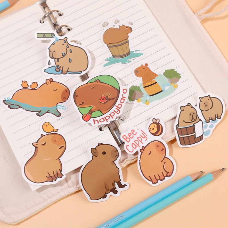 Bộ 50 Miếng Dán Họa Tiết Hoạt Hình graffiti Chống Thấm Nước Trang Trí laptop / Chai Nước / Cốp / Văn Phòng