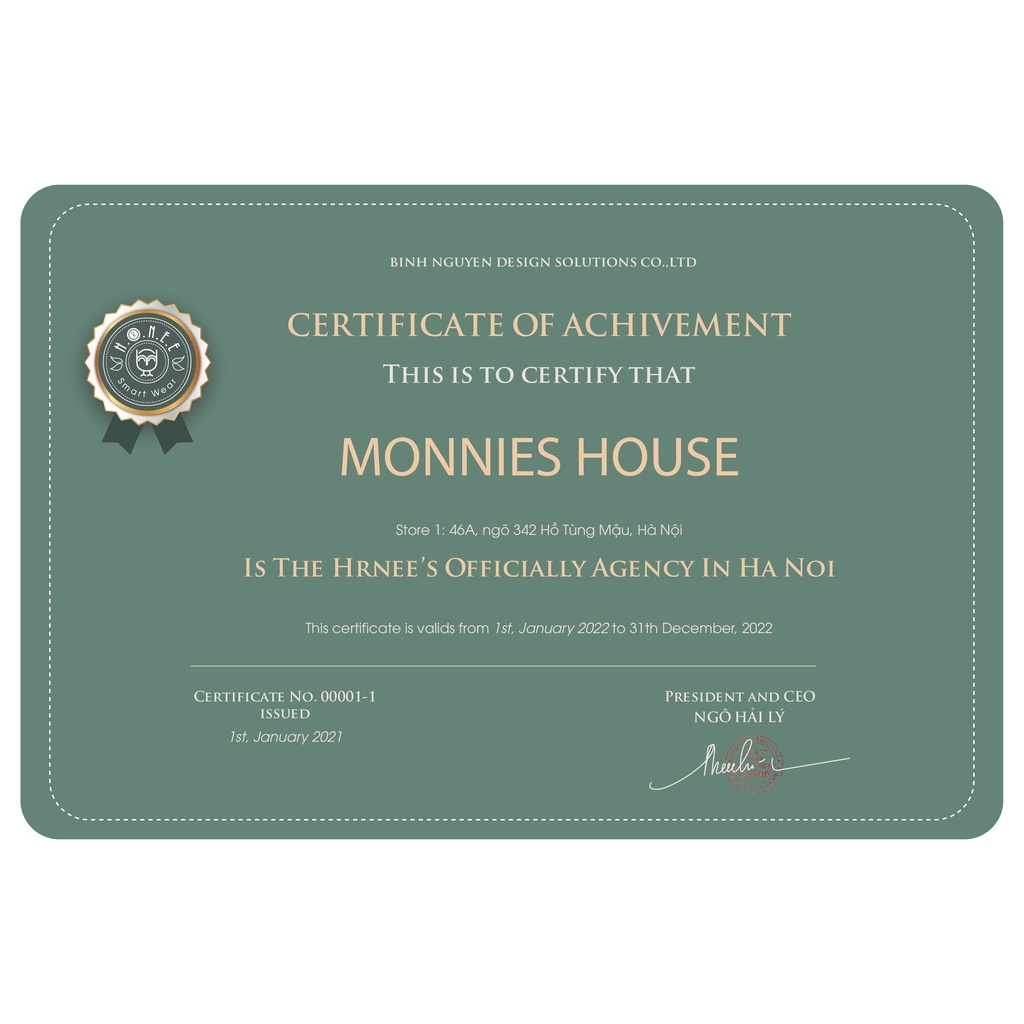 H.R.N.E,E - Áo khoác gió 2 lớp cho bé trai, bé gái từ 6-9m đến 4Y