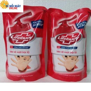 Nước rửa tay Lifebuoy Bảo vệ vượt trội 400g /180g