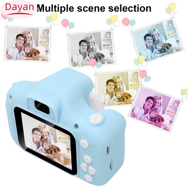 Camera Kỹ Thuật Số mini Thông Minh hd Sạc Pin Màn Hình Toàn Diện Cho Trẻ Em