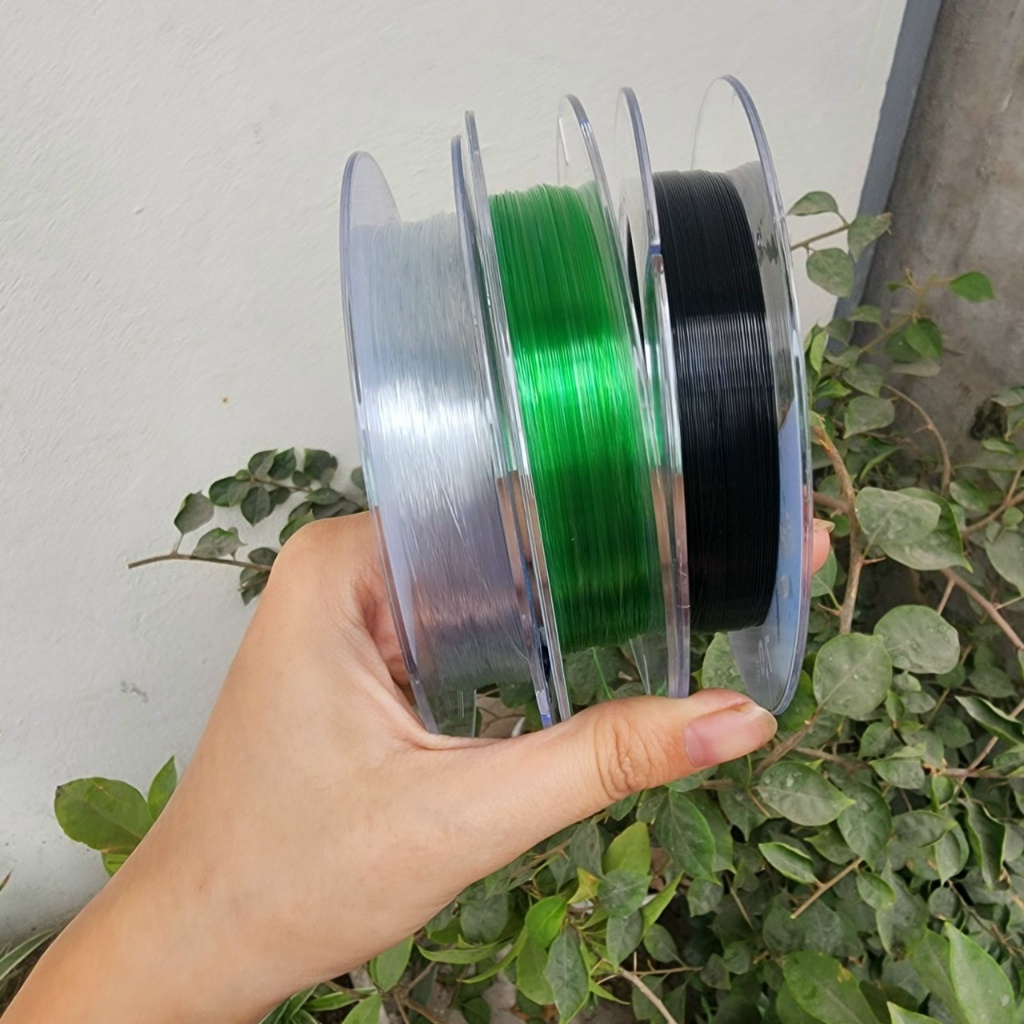 Dây cước câu đài săn hàng Tầm Long 100m siêu bền Docaugiatot68 cước trục và cước thẻo câu cá 100m siêu bền, tải khỏe