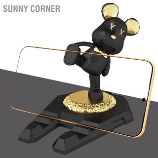 Sunny corner có hàng sẵn gấu giá đỡ điện thoại sáng tạo di động đa năng kung fu để bàn máy tính bảng