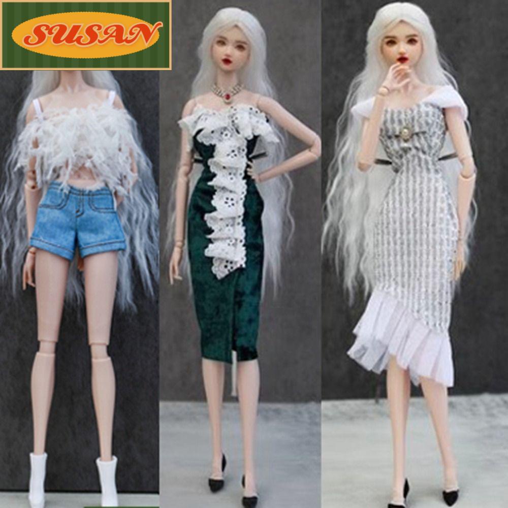 Susans Búp Bê Mặc Đầm Ngắn 30cm / 1 / 6 bjd Thời Trang Xinh Xắn diy