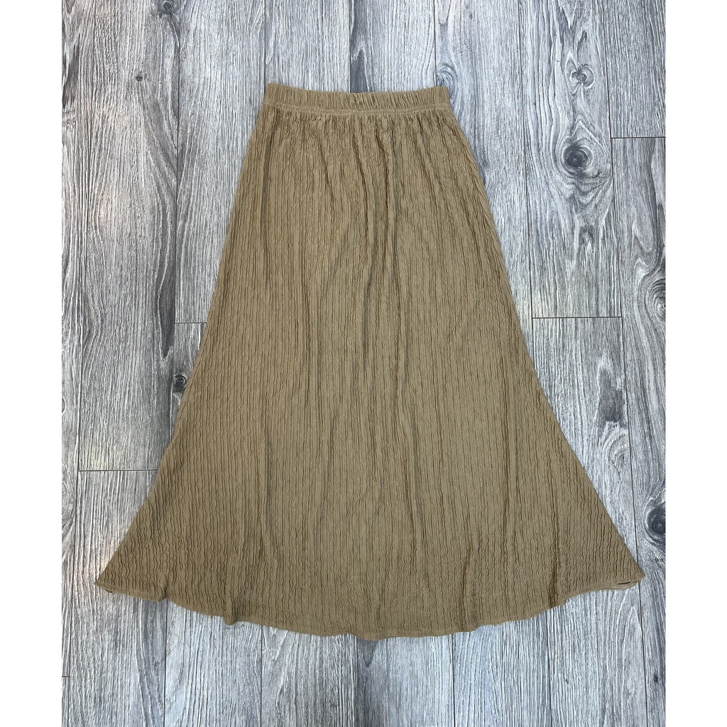 Chân váy nhăn dáng dài xoè nhẹ CV282 SUSSTORE