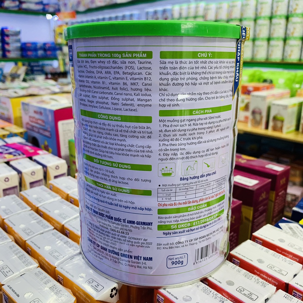 SỮA BEARDILAC PEDIA , TĂNG SỨC ĐỀ KHÁNG, HỖ TRỢ TIÊU HÓA, TĂNG CẦN VÀ CHIỀU CAO