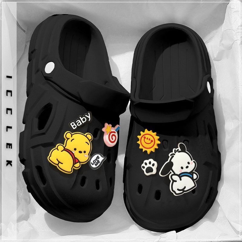 ICCLEK dép cross sandal nữ dép đi biển dép đế cao Thoải Mái Xinh Xắn  FDL2390QV4 37Z230911