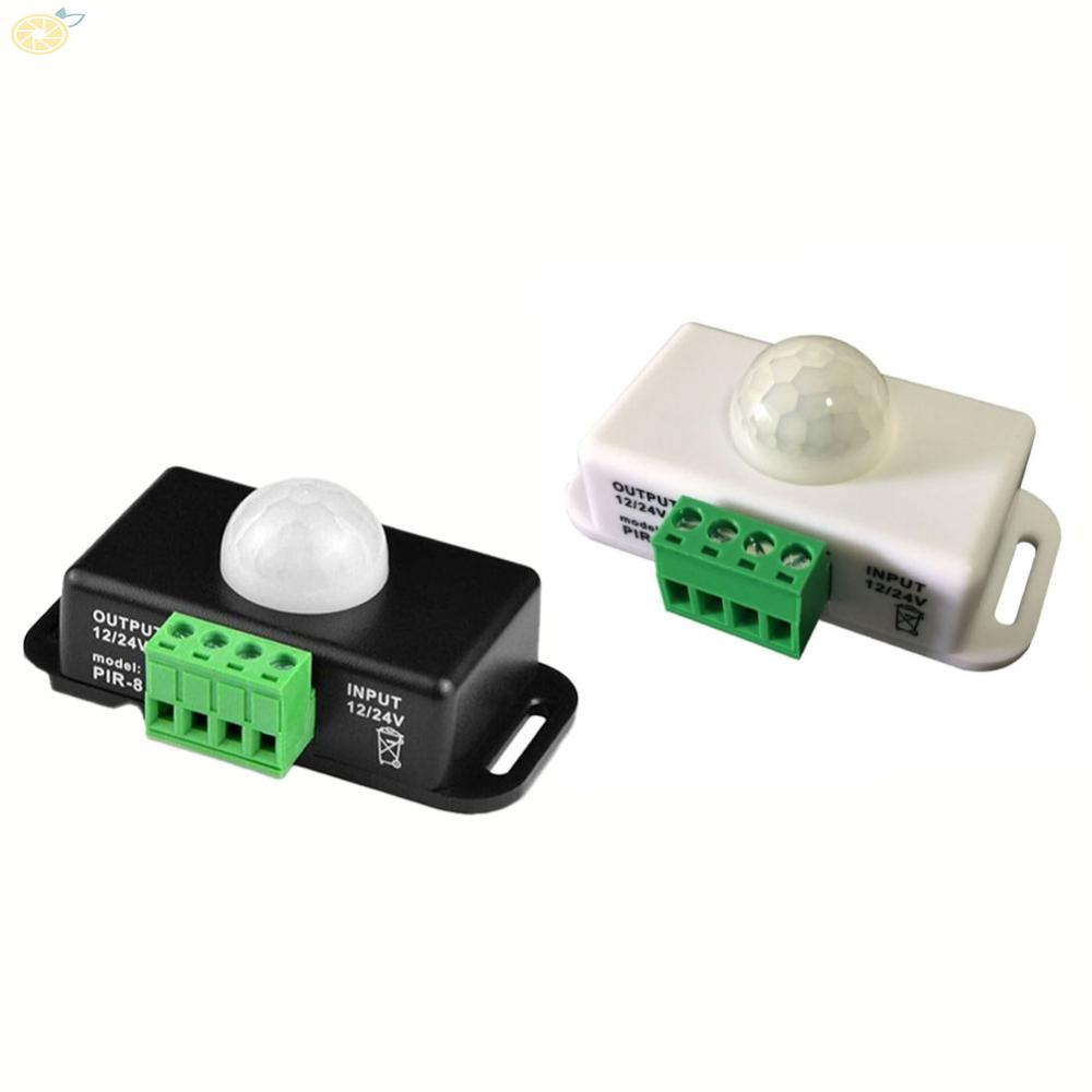 【VARSTR】PIR Sensor LED Motion Switch Body Infrared Sensing Controller DC 12-24V