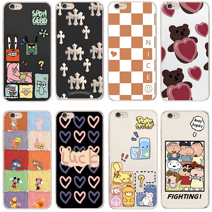 Tpu Ốp Lưng Silicon Mềm Cho iphone 4 4s 5 5s se 6 6s plus