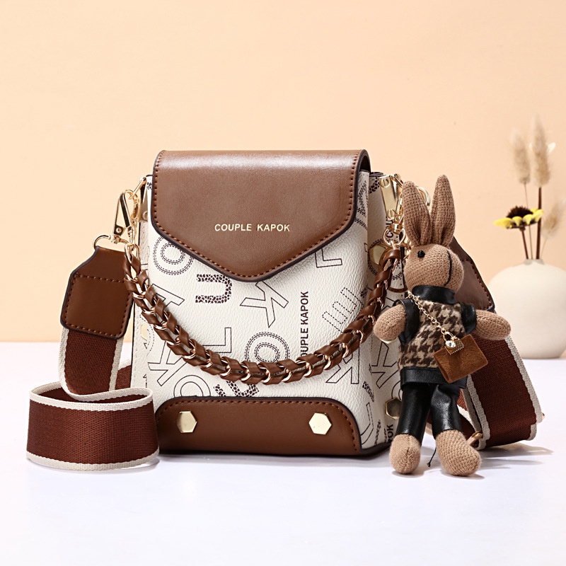 Chuwanglin Túi Da Đeo Chéo In Họa Tiết Thời Trang Dành Cho Nữ