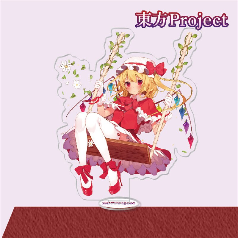Mô hình Standee TouHou Project Collection Acrylic Hakurei Reimu Youmu Konpaku để bàn tượng nhựa acrylic trong suốt
