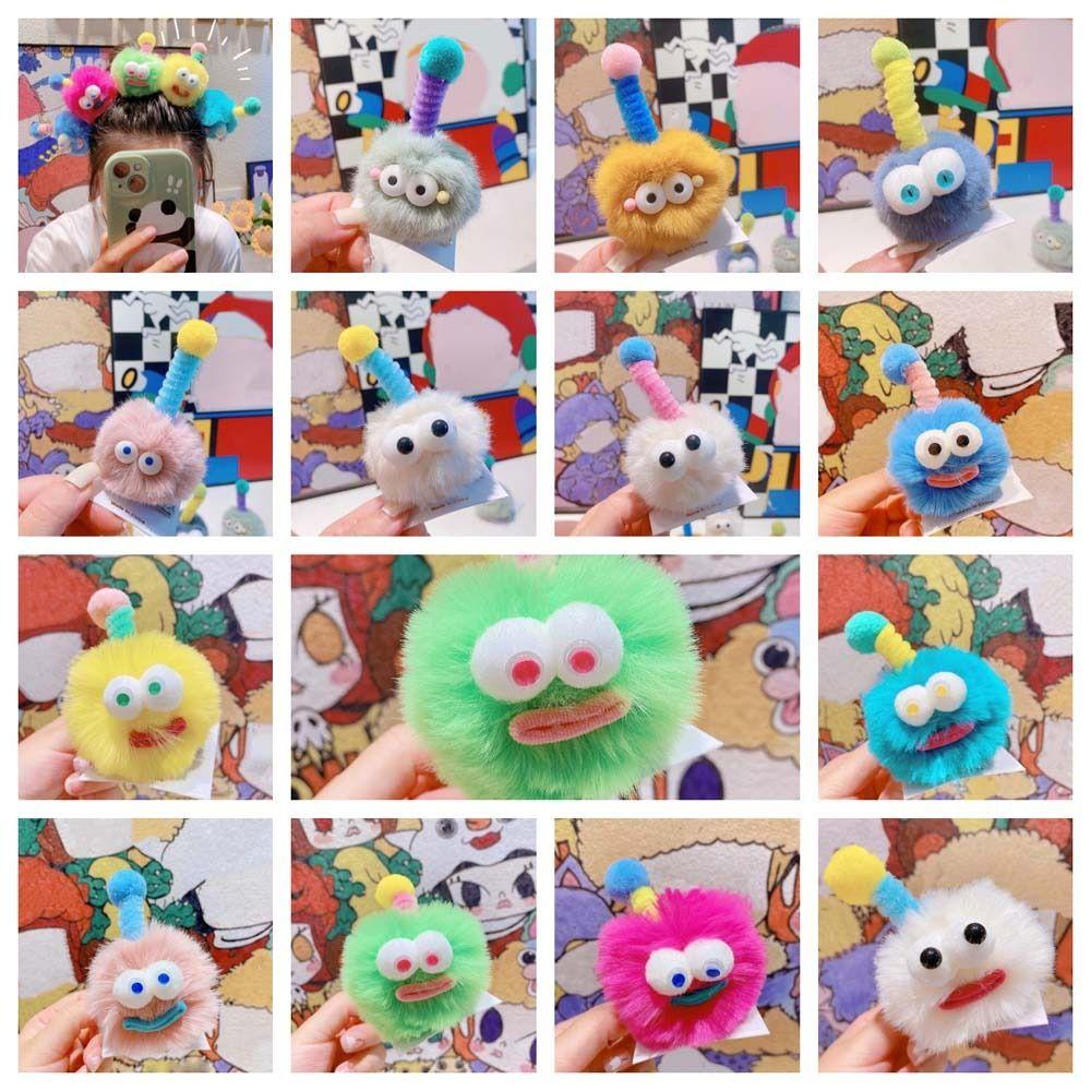 Kẹp Tóc Hình Búp Bê Xúc Xích Hoạt Hình Sáng Tạo Vui Nhộn Dành Cho Bé Gái