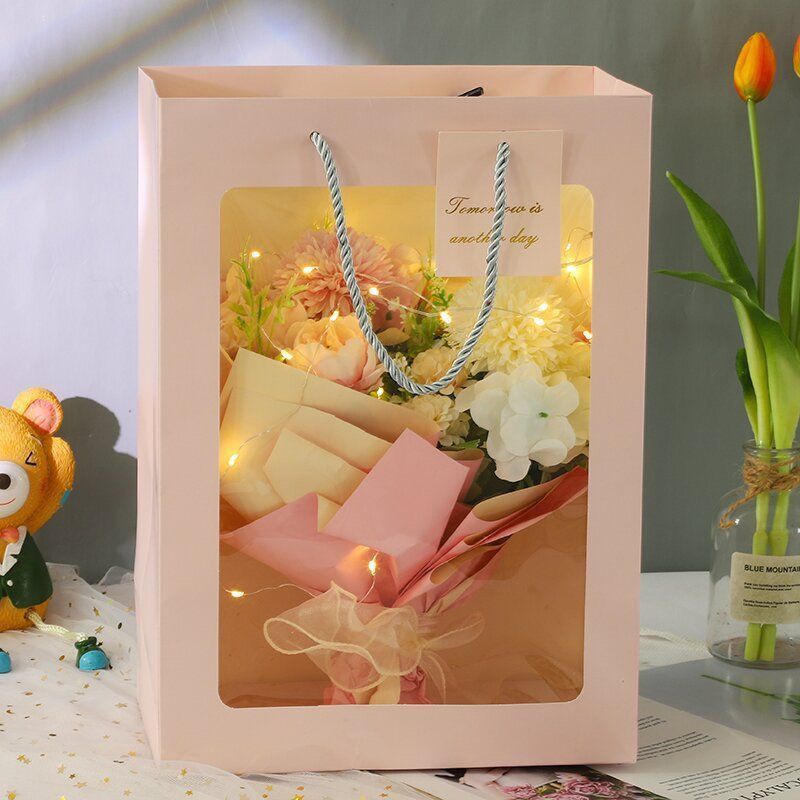 Túi Quà Tặng Đồ Chơi Nhồi Bông Nhẹ Cho Ngày Giáng Sinh / Lễ Tình Nhân