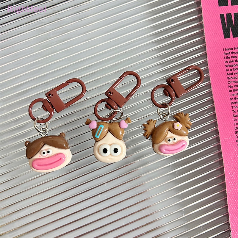 Móc Chìa Khóa Hình Búp Bê Xấu Xí Hoạt Hình Đáng Yêu Mới