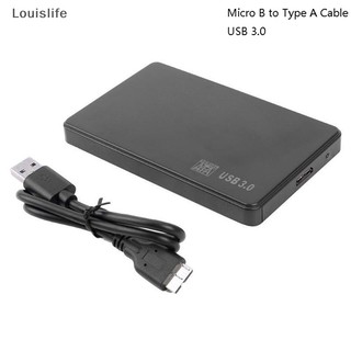Louislife hộp đựng ổ cứng ngoài 2.5 "sata sang usb3.0 hdd ssd kèm dây cáp usb3.0 wd